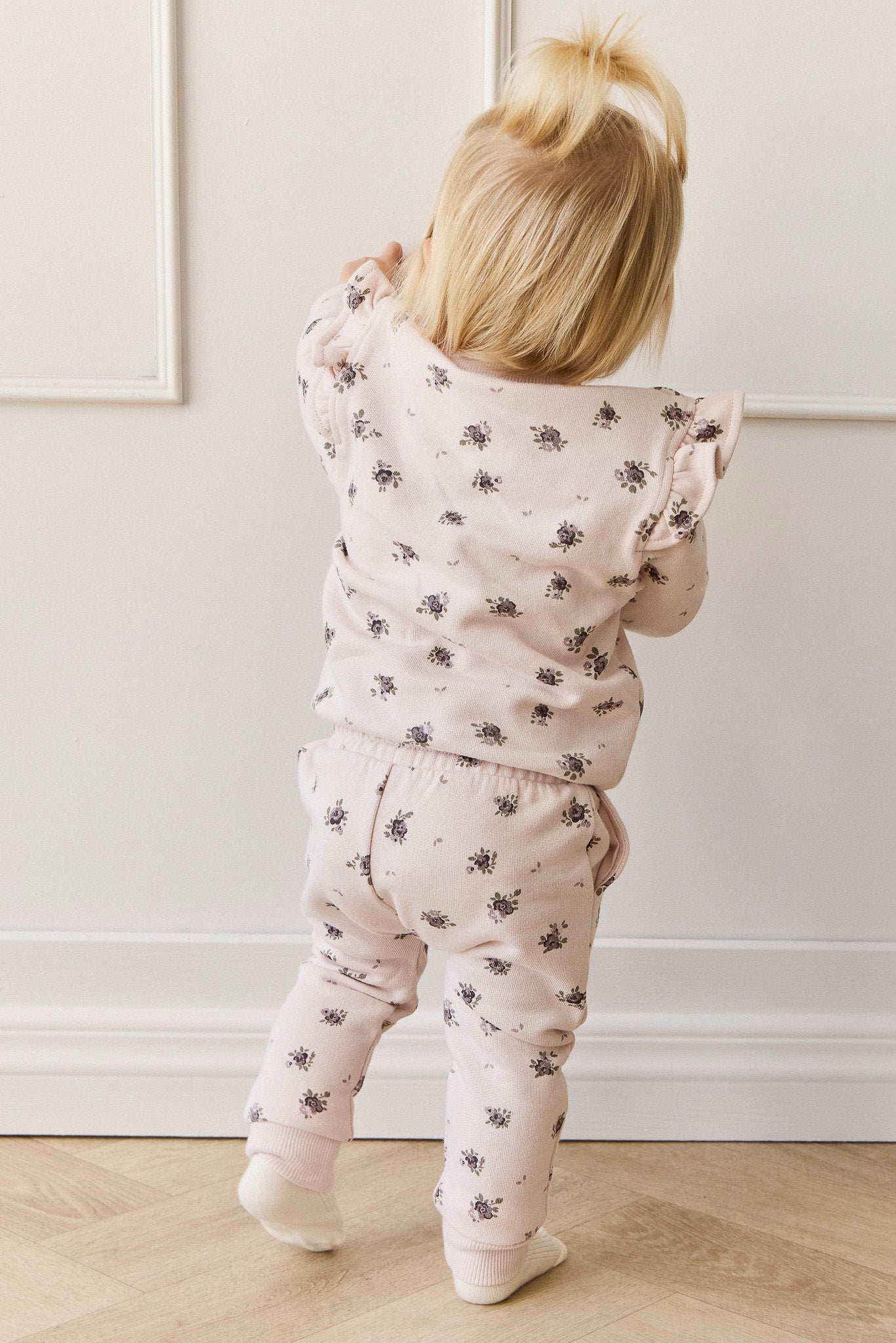 Organic Cotton Lilith Track Pant - Simone Sheer Pink