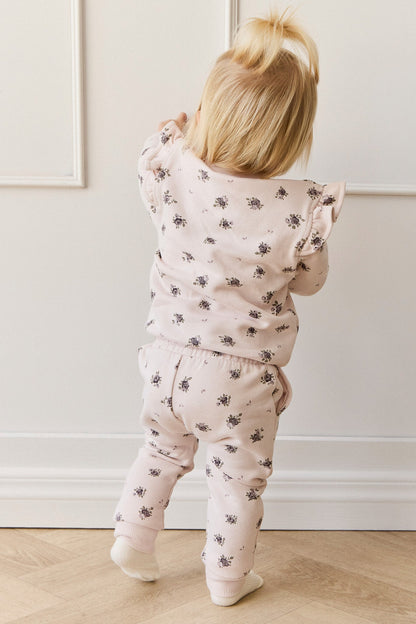 Organic Cotton Lilith Track Pant - Simone Sheer Pink