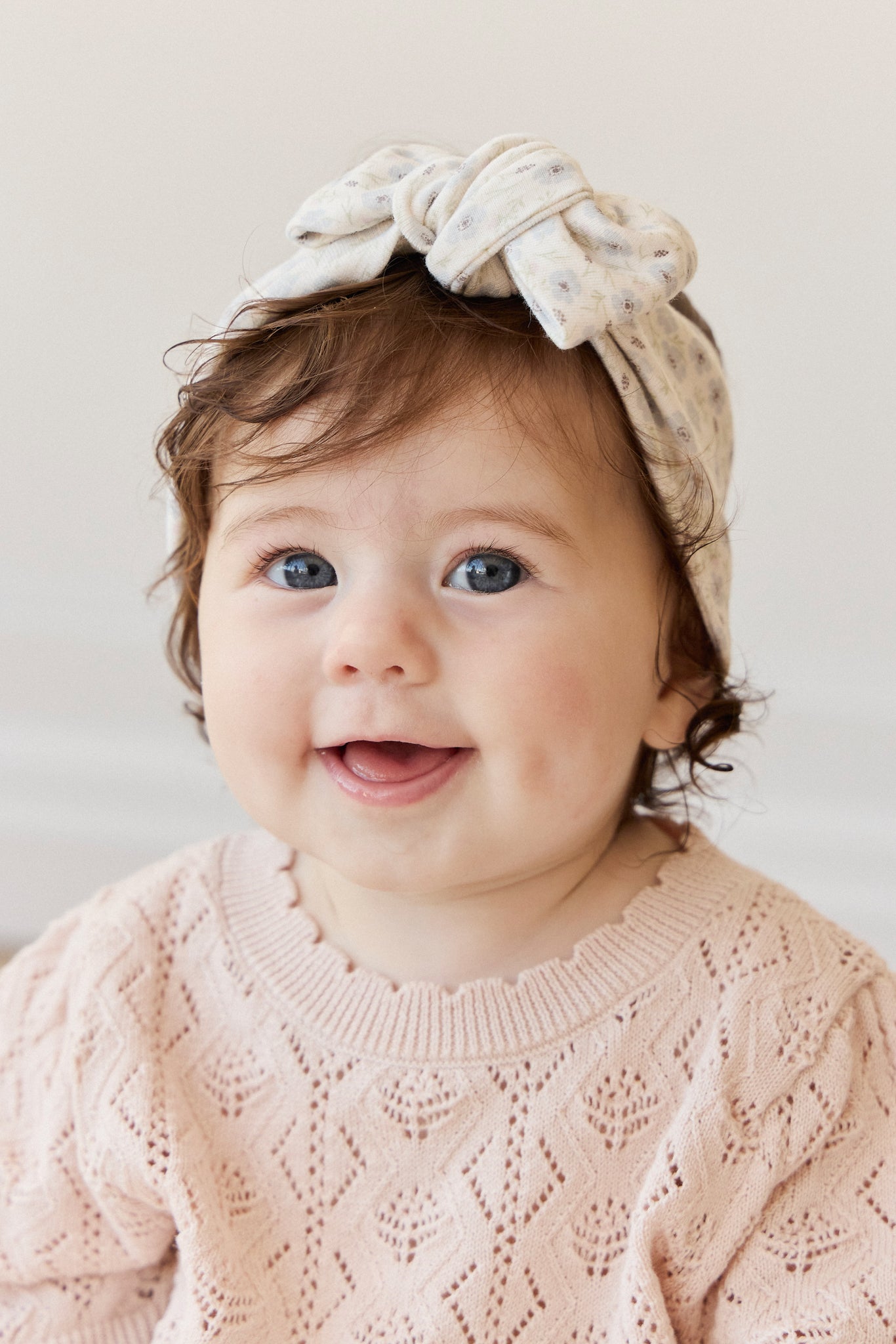 Organic Cotton Headband - Penelope Evening Haze