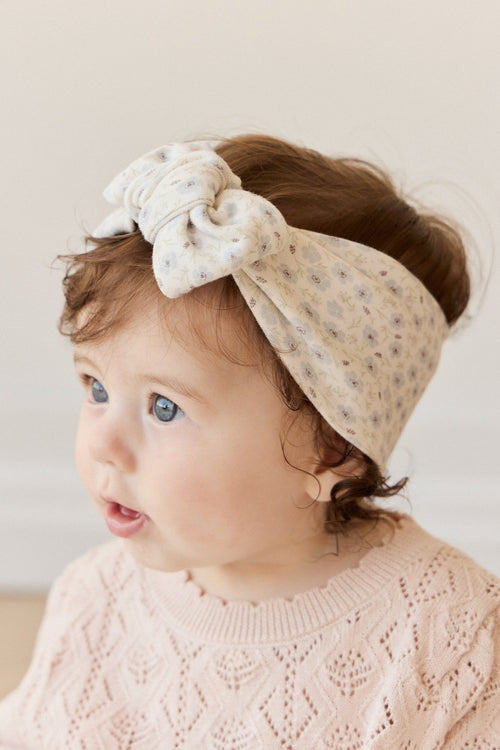 Organic Cotton Headband - Penelope Evening Haze
