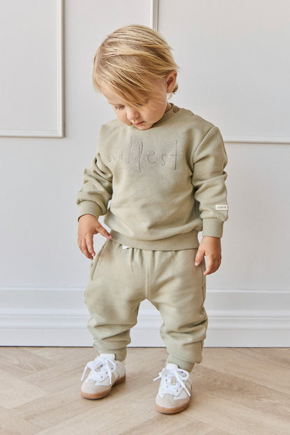 Organic Cotton Dominic Track Pant - Pampas