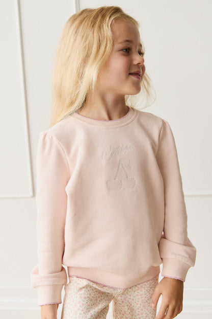 Organic Cotton Monroe Sweatshirt - Morganite Cerise