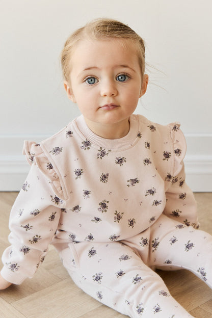 Organic Cotton Lilith Sweatshirt - Simone Sheer Pink