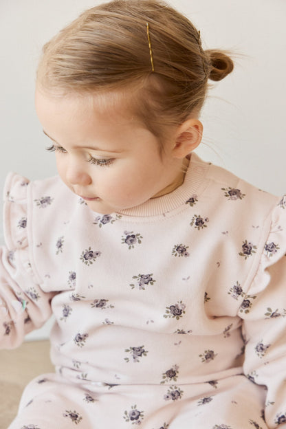 Organic Cotton Lilith Sweatshirt - Simone Sheer Pink