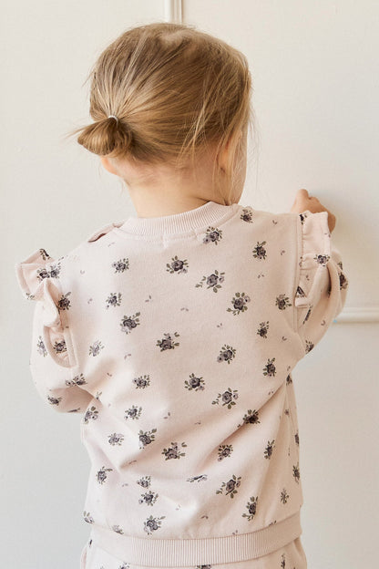 Organic Cotton Lilith Sweatshirt - Simone Sheer Pink