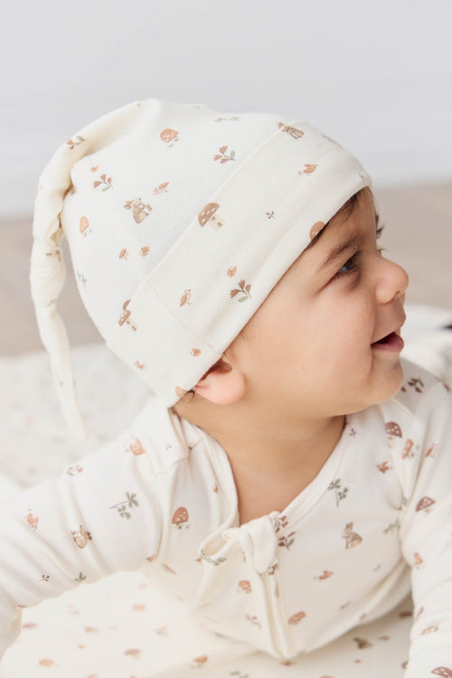 Organic Cotton Knot Beanie - Foraging Friends