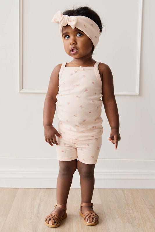Organic Cotton Singlet - Meredith Morganite