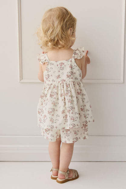Organic Cotton Leah Top - Selena Blush