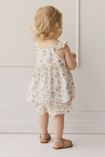 Organic Cotton Emelia Short - Selena Blush