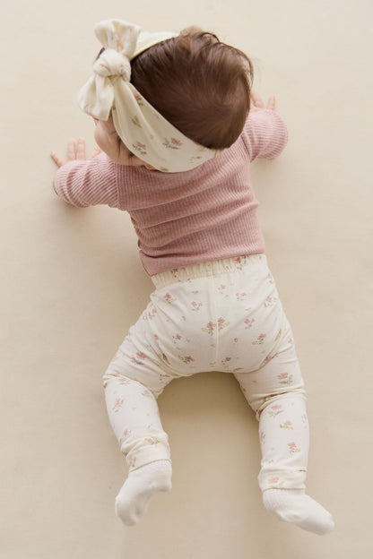 Organic Cotton Everyday Legging - Emilia Egret
