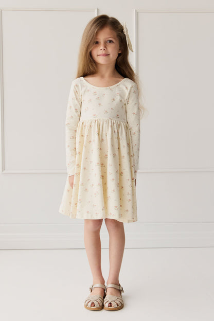 Organic Cotton Tallulah Dress - Emilia Egret