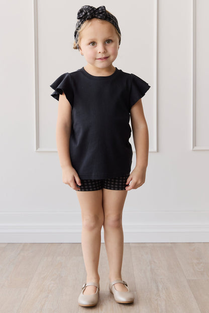 Pima Cotton Ruby Top - Black Bean
