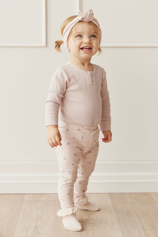 Organic Cotton Everyday Legging - Meredith Violet