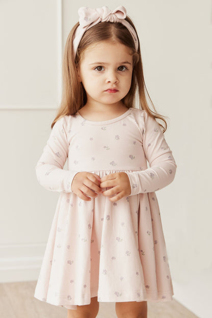 Organic Cotton Tallulah Dress - Meredith Violet