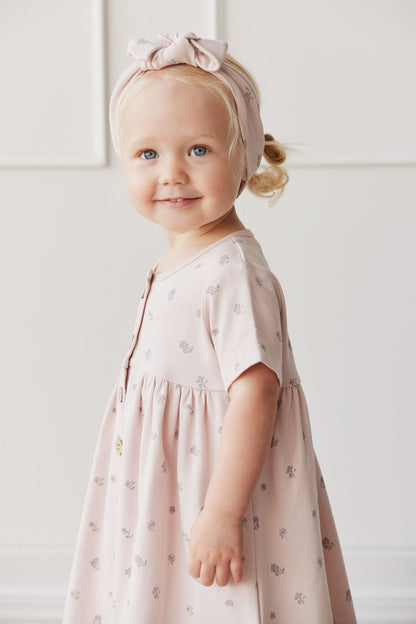 Organic Cotton Lola Dress - Meredith Violet