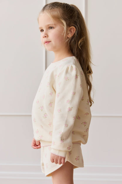 Organic Cotton Monroe Sweatshirt - Simone Egret