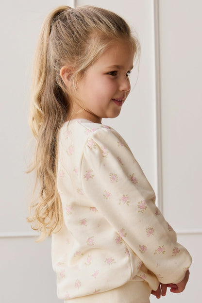 Organic Cotton Monroe Sweatshirt - Simone Egret