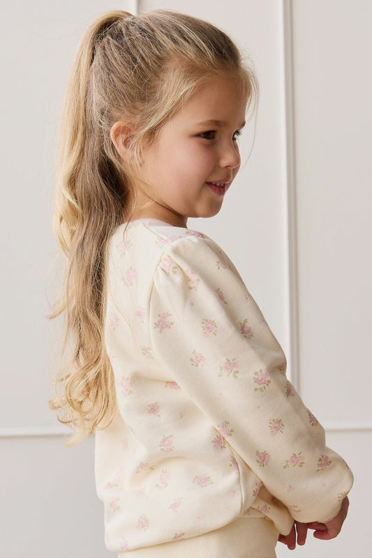 Organic Cotton Monroe Sweatshirt - Simone Egret