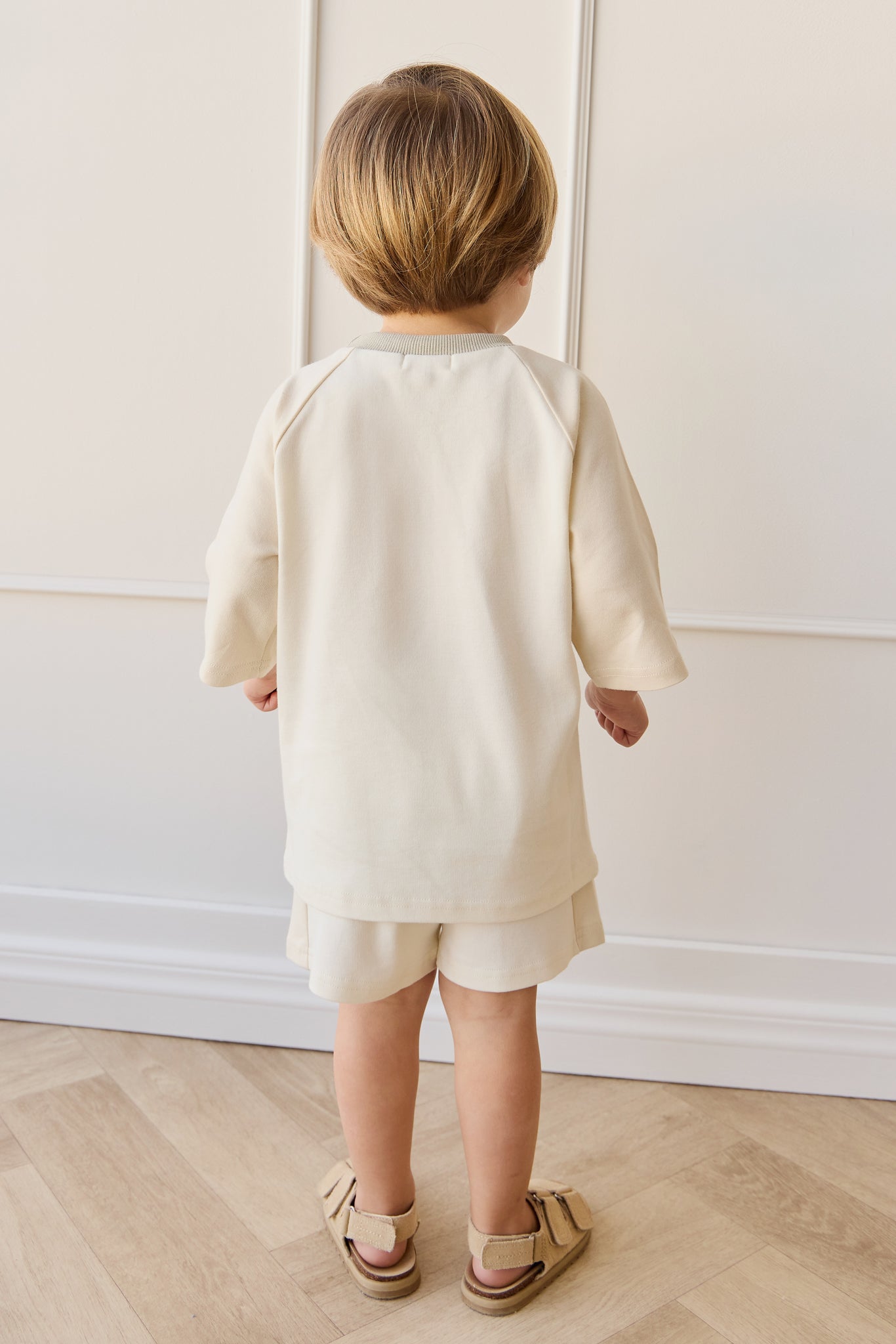 Pima Cotton Emmett Short - Cloud/Oat JK Established