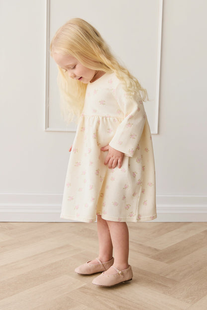 Organic Cotton Charlotte Dress - Simone Egret