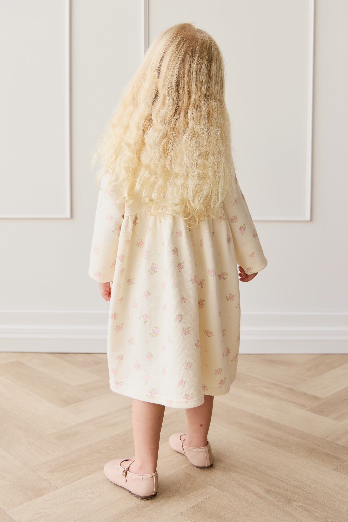 Organic Cotton Charlotte Dress - Simone Egret