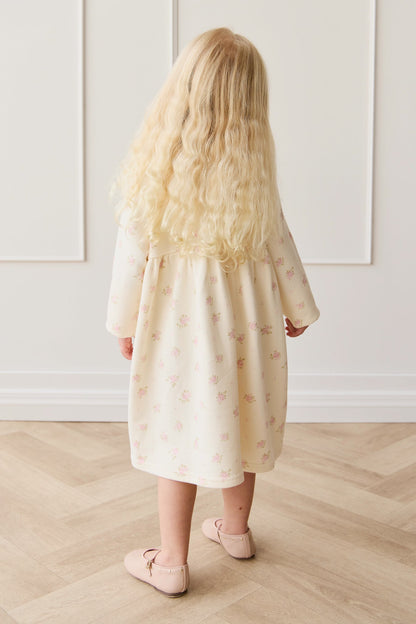 Organic Cotton Charlotte Dress - Simone Egret
