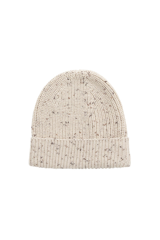 Johan Knit Beanie - Buff Fleck