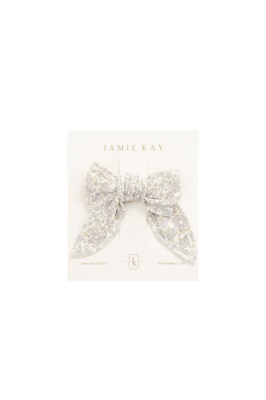 Organic Cotton Bow - Amelia Pastel