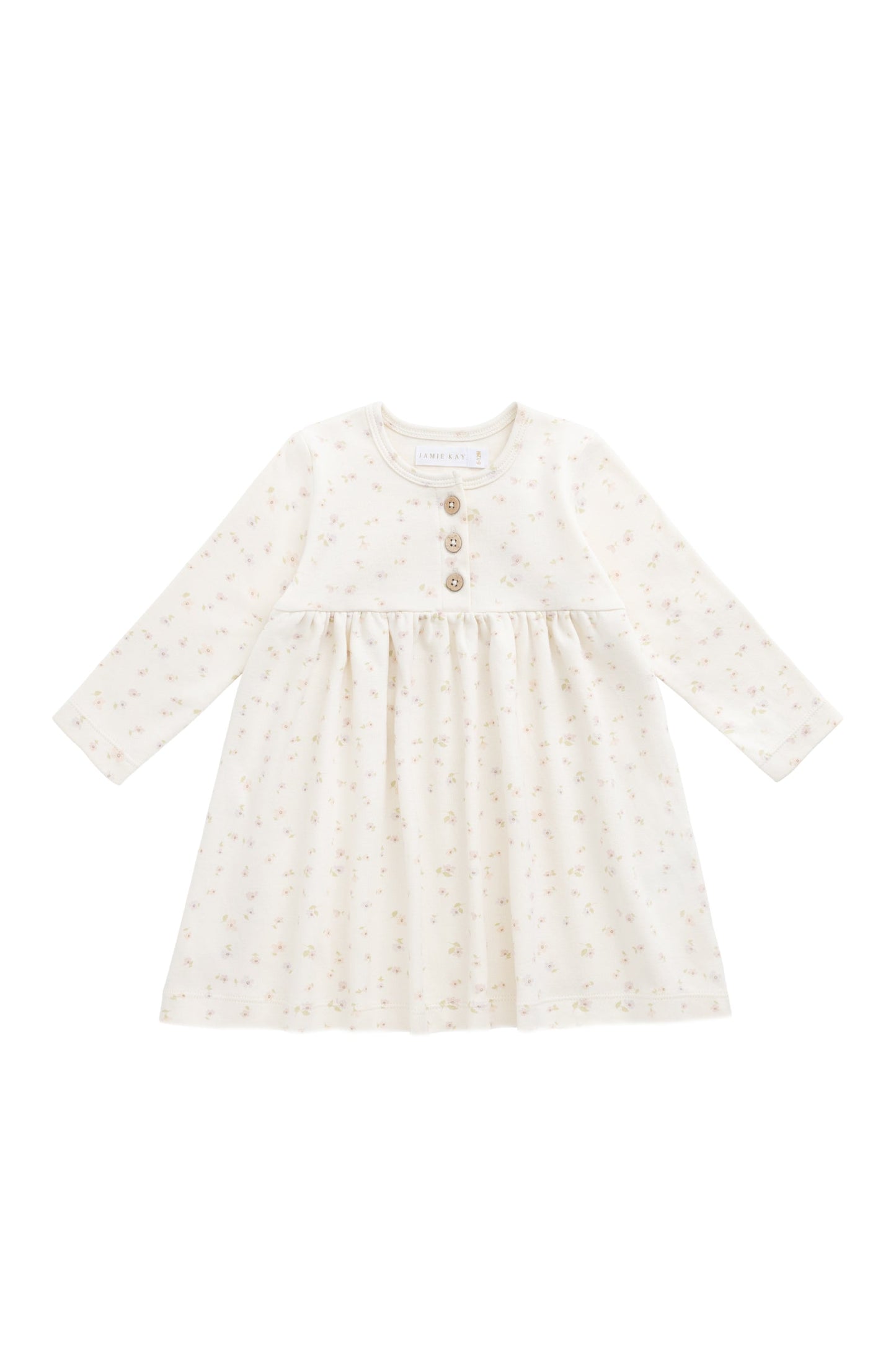 Organic Cotton Bridget Dress - Briella Whisper