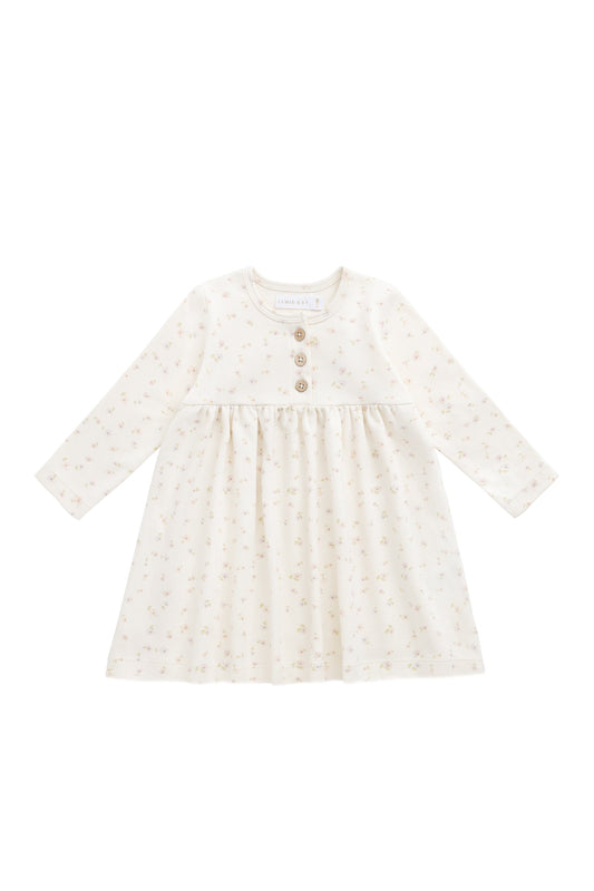 Organic Cotton Bridget Dress - Briella Whisper
