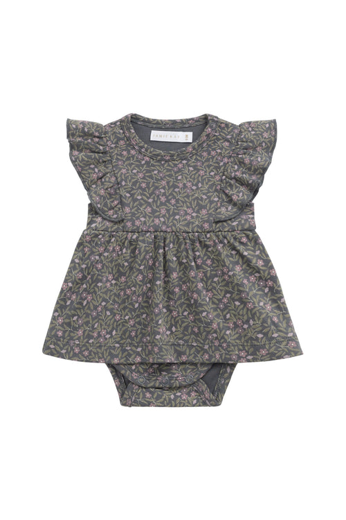 Organic Cotton Elianna Playsuit - Phoebe Lava