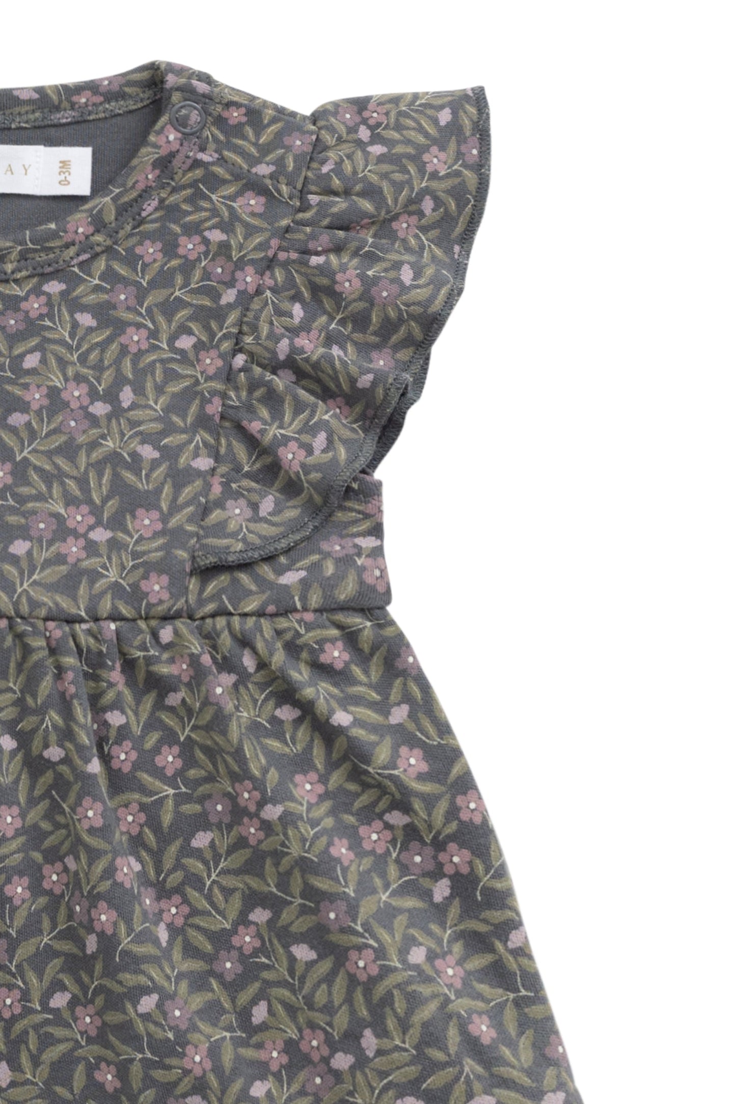 Organic Cotton Elianna Playsuit - Phoebe Lava