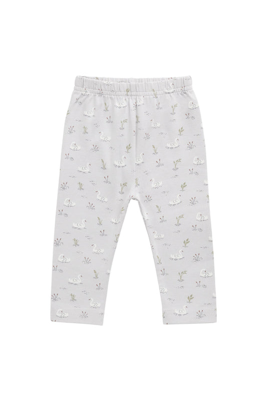 Organic Cotton Everyday Legging - Swanning Dawn Blue