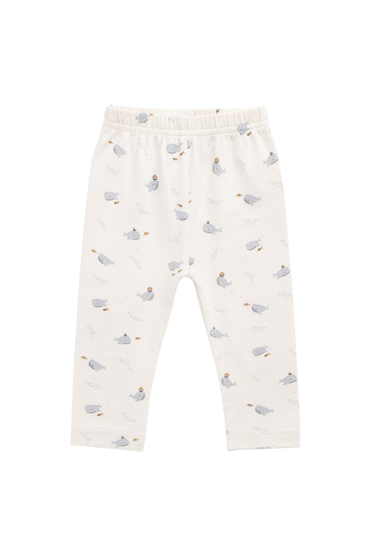 Organic Cotton Everyday Legging - Whales