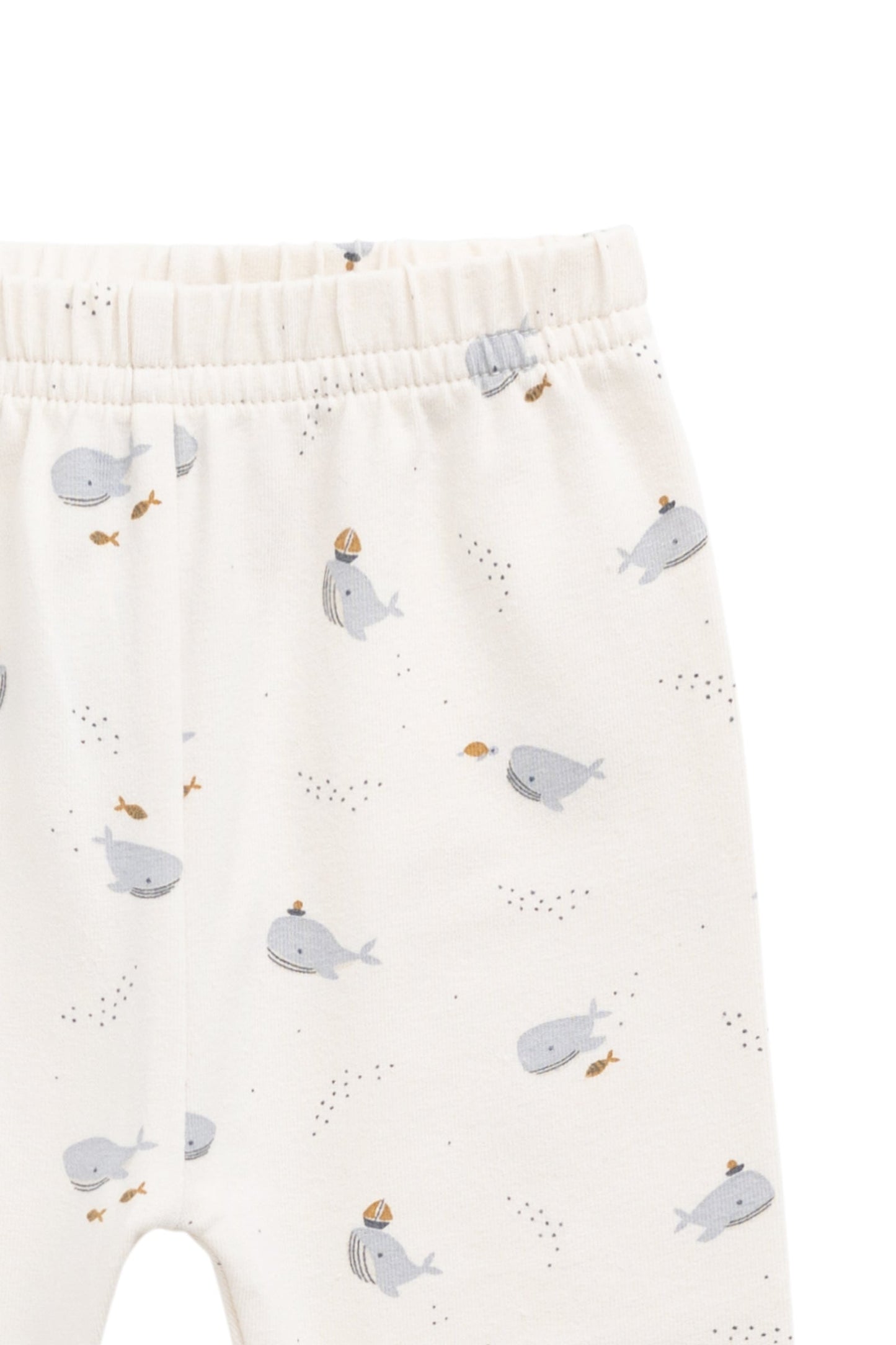 Organic Cotton Everyday Legging - Whales