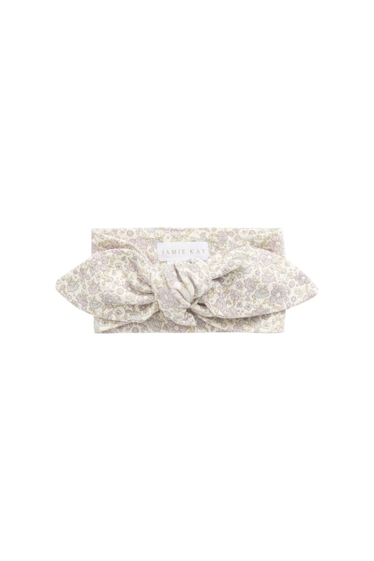 Organic Cotton Headband - Amelia Pastel