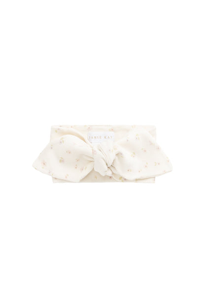 Organic Cotton Headband - Briella Whisper