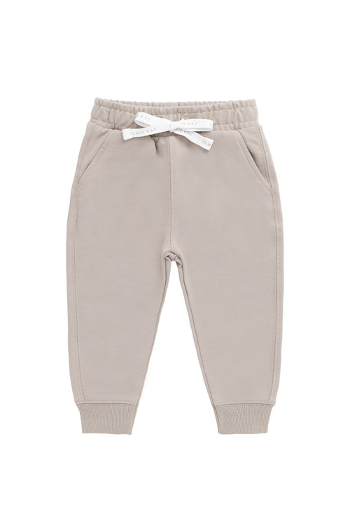 Organic Cotton Jalen Track Pant - Hazy Taupe