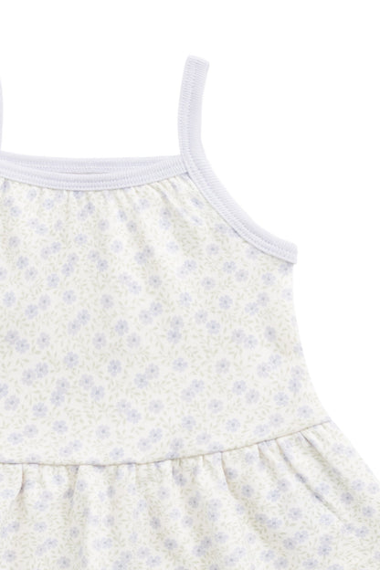 Organic Cotton Meadow Singlet - Emmy Lilac