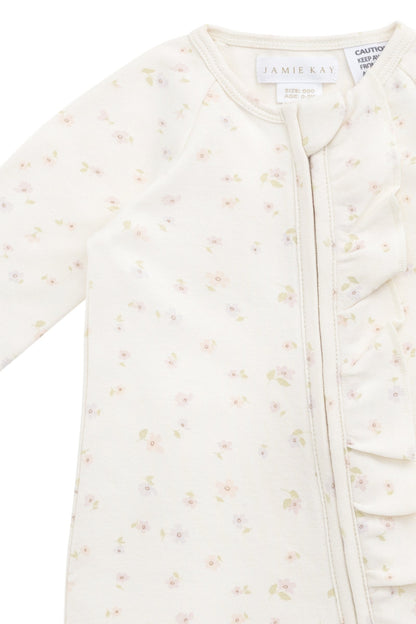 Organic Cotton Melanie Onepiece - Briella Whisper