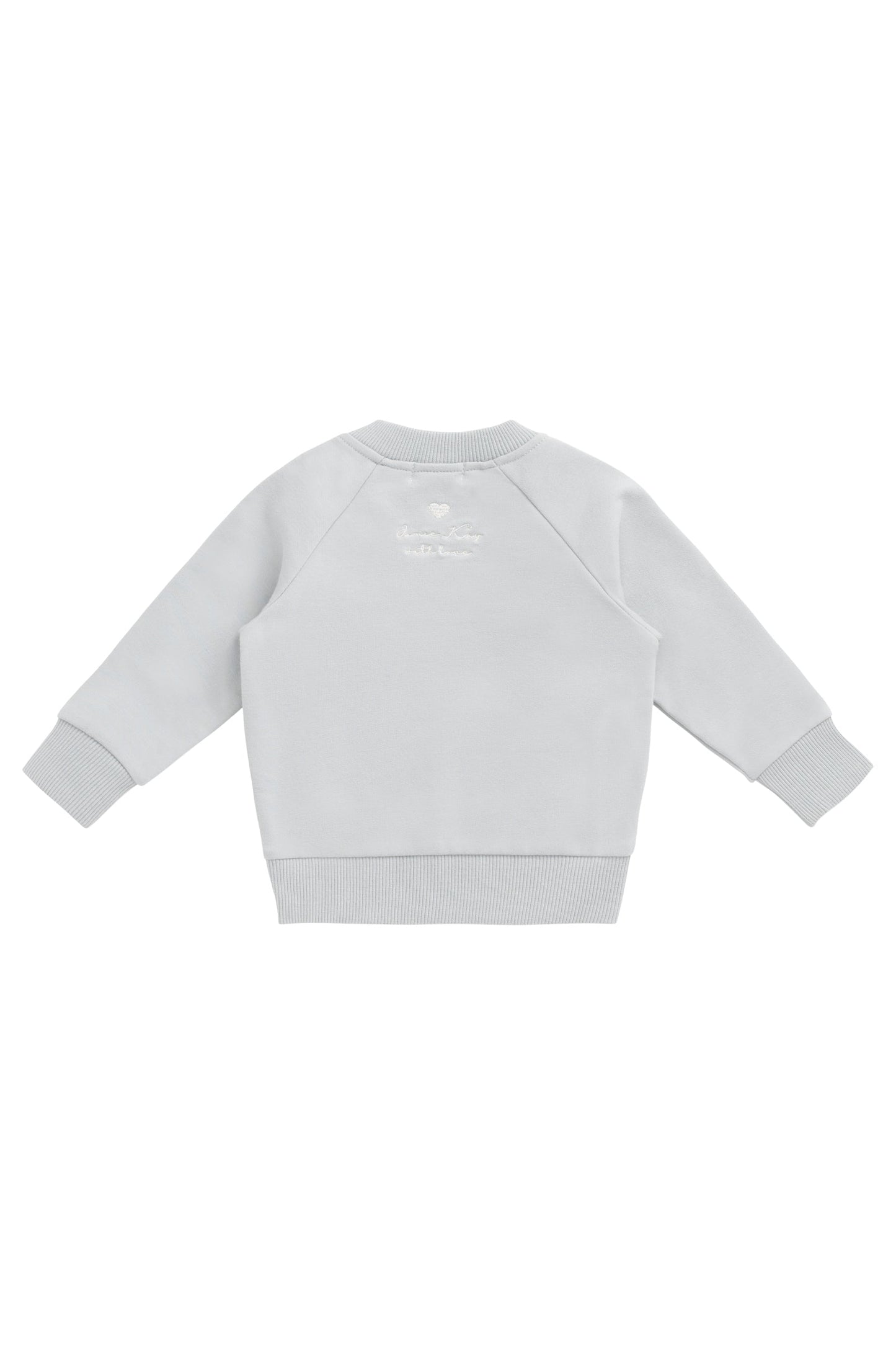 Organic Cotton Mimi Sweatshirt - Dawn Blue Sweetie