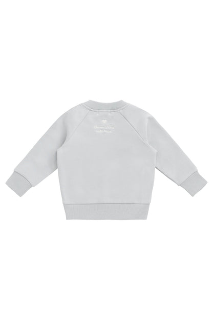 Organic Cotton Mimi Sweatshirt - Dawn Blue Sweetie