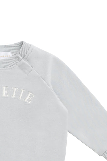 Organic Cotton Mimi Sweatshirt - Dawn Blue Sweetie