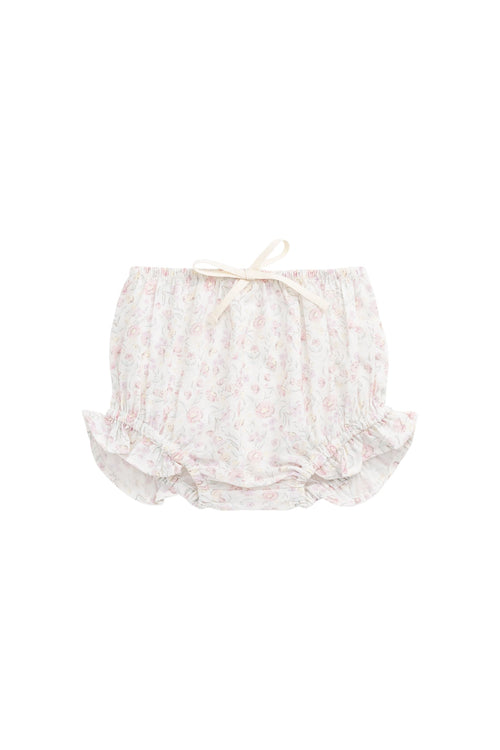 Organic Cotton Voile Frill Bloomer - Grace Floral