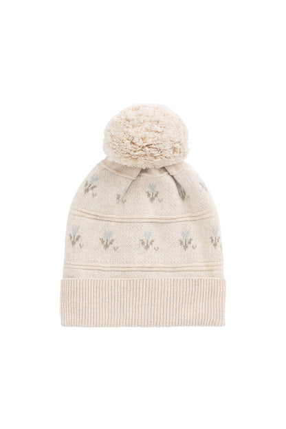 Penny Hat - Penny Flower Jacquard Dawn