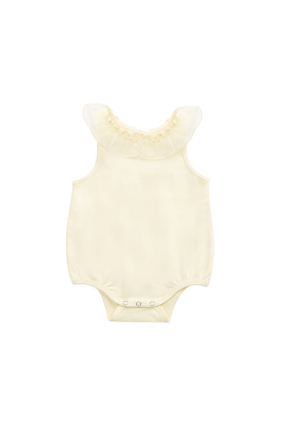 Adalyn Playsuit - Lemon