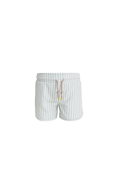 Declan Board Short - Variegated Stripe Cenote