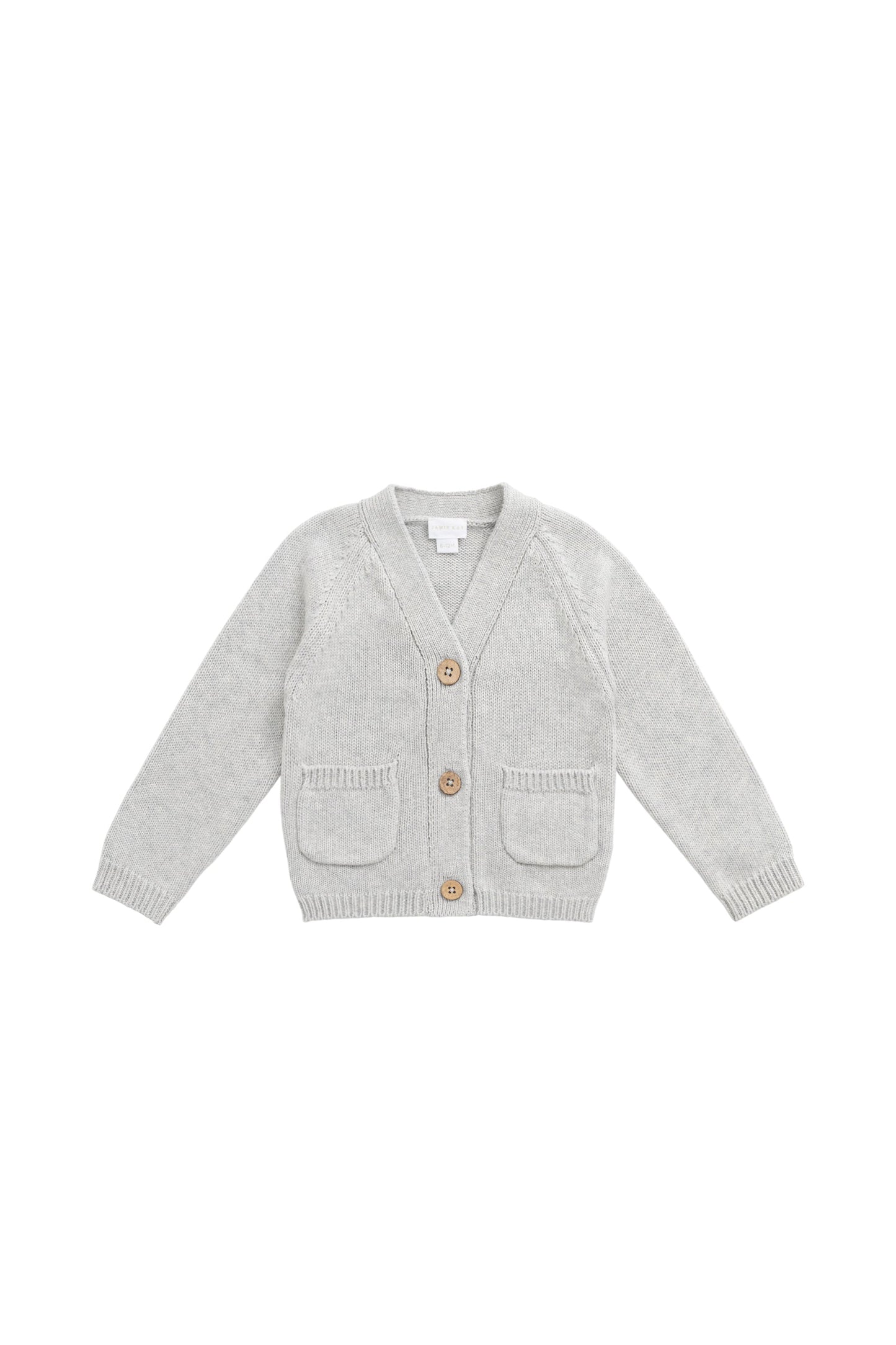 Franco Cardigan - Light Grey Marle