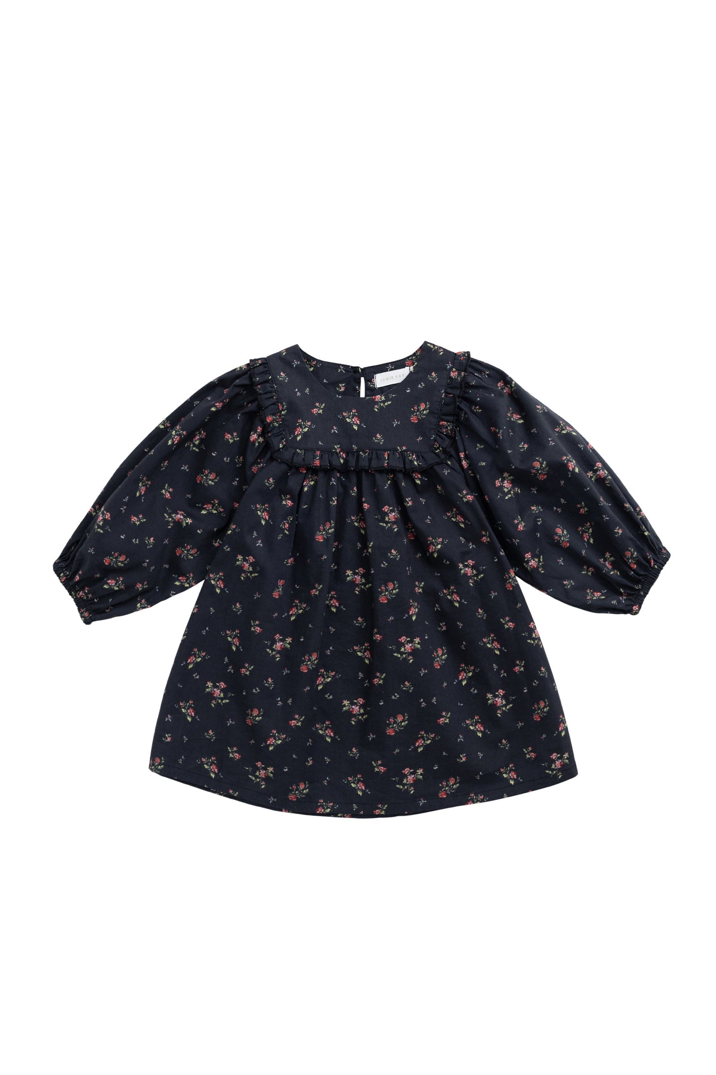 Organic Cotton Amira Dress - Bianca Noir
