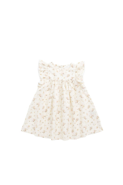 Organic Cotton Eleanor Dress - Bianca Antique